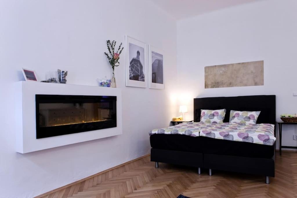 Prague Center Apartment With Fireplace Buitenkant foto